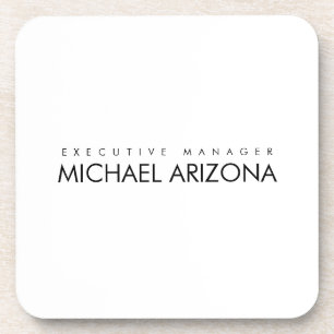 Porta-copo Moderno Simples Simples e Preto e Branco