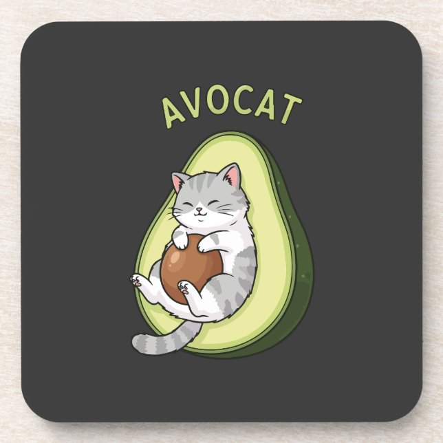 Porta-copo Modo Guac Meow (Frente)