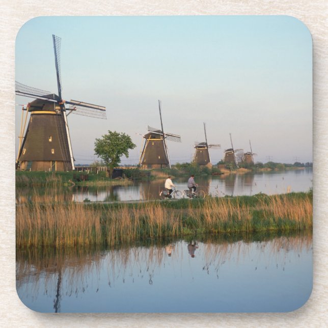 Porta-copo Moinhos de vento, Kinderdijk, Holanda (Frente)