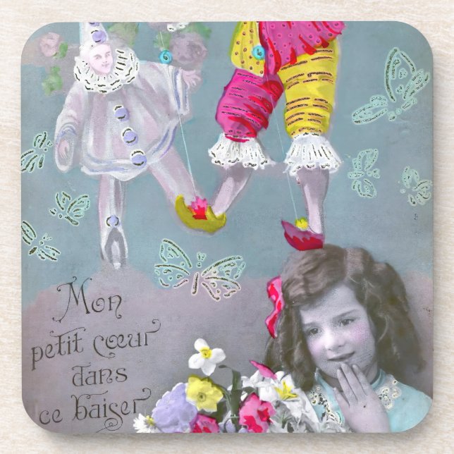 Porta-copo Mon petite coeur dans ce baiser 2 (Frente)