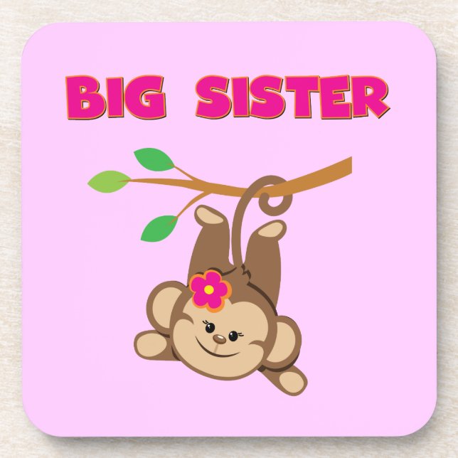 Porta-copo Monkey Big Sister (Frente)