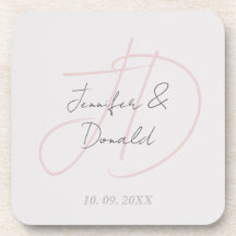 Monograma clássico de tendências da caligrafia