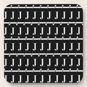 Porta-copo Monograma - Letra Inicial J