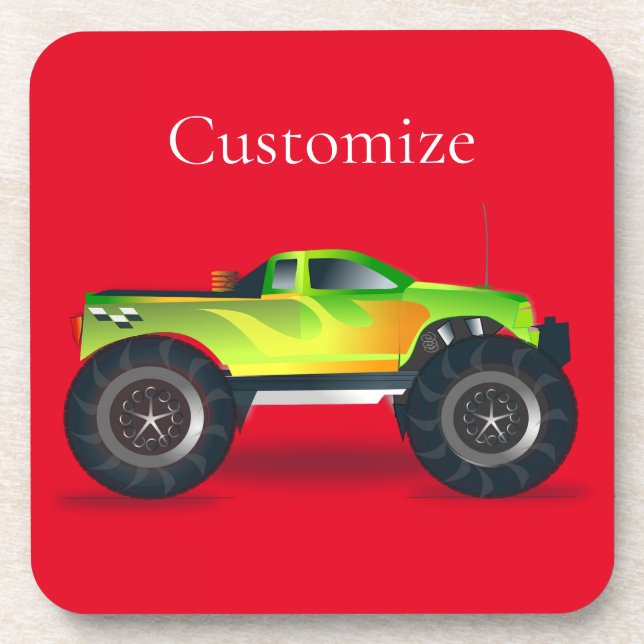 Porta-copo Monster Truck Thunder_Cove (Frente)