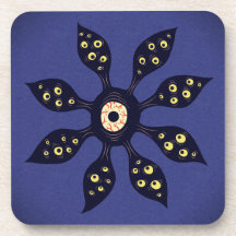 Monstro Ocular Com Olhos Escuros Góticos