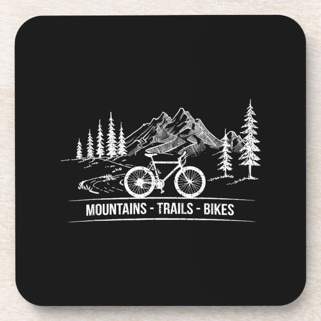 Porta-copo Montanha - Bicicleta de bicicleta de bicicleta (Frente)