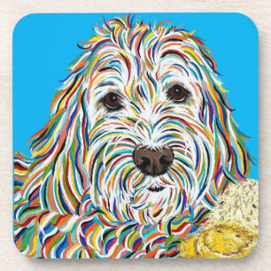 PORTA-COPO MONTANHA-RUSSA LABRADOODLE