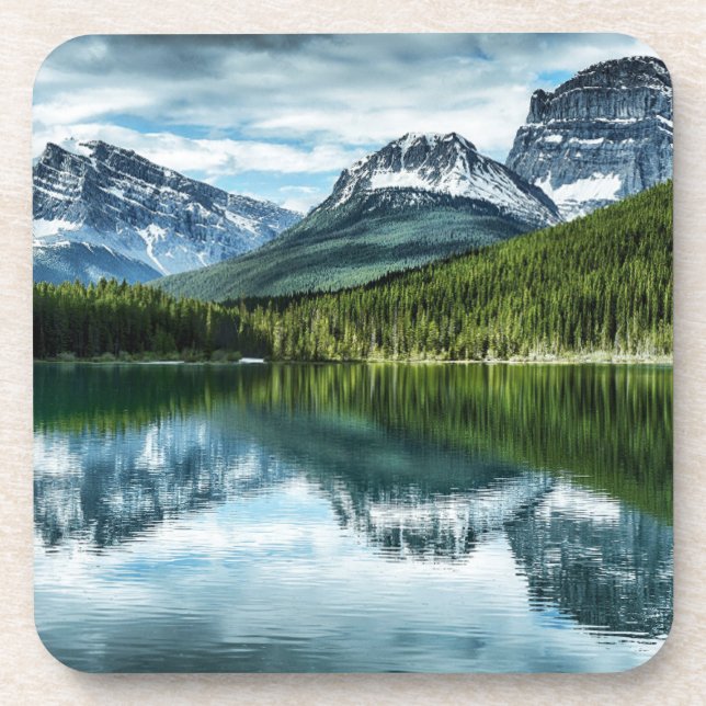 Porta-copo Montanhas | Rockies canadenses, Alberta Canada (Frente)