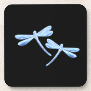 Porta-copo Montanhas-russas Dragonfly - Brilho Azul Gelo