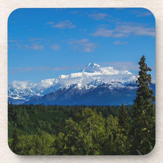 Porta-copo Monte McKinley do Alaska (Frente)