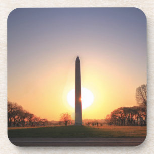 Porta-copo Monumento a Washington ao Pôr-do-Sol
