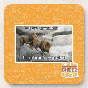 Porta-copo Morda-me é apenas uma expressão!