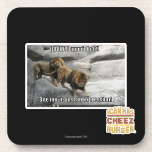 Porta-copo Morda-me é apenas uma expressão!