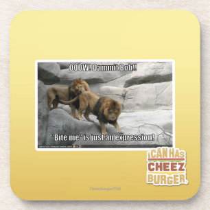 Porta-copo Morda-me é só uma expressão!