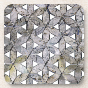 Porta-copo Mosaico da Cinza Natural