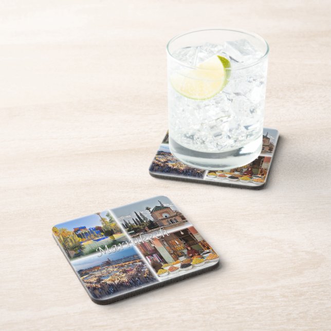 Porta-copo mosaico zMA017 MARRAKECH, Marrocos, África, (Lado Direito)