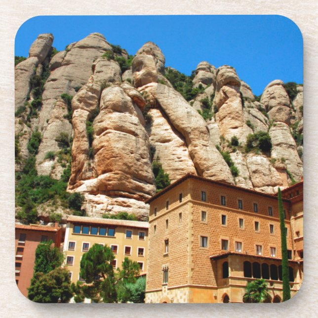 Porta-copo Mosteiro de Montserrat, Catalunha, Espanha (Frente)