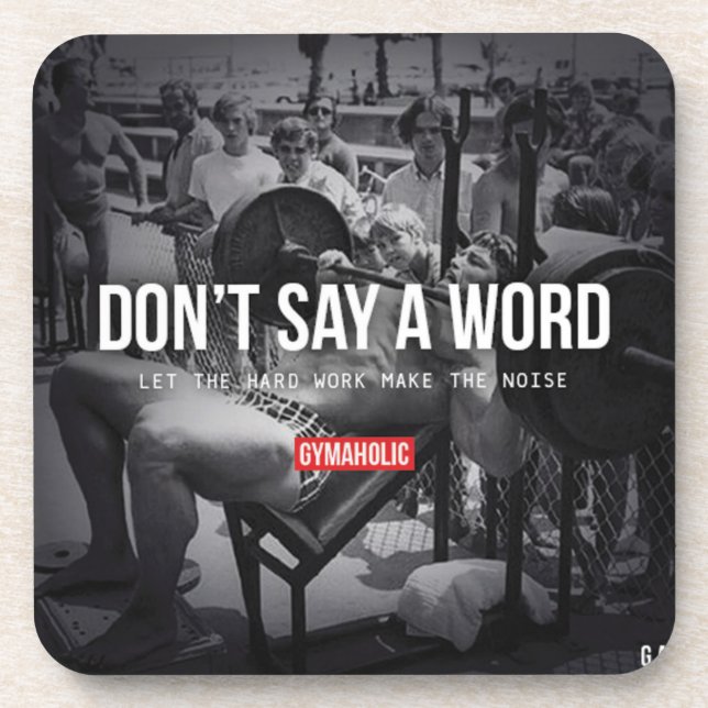 Porta-copo Motivação da malhação e da construção de bases (Frente)