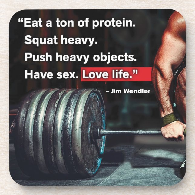 Porta-copo Motivação da malhação e da construção de bases (Frente)