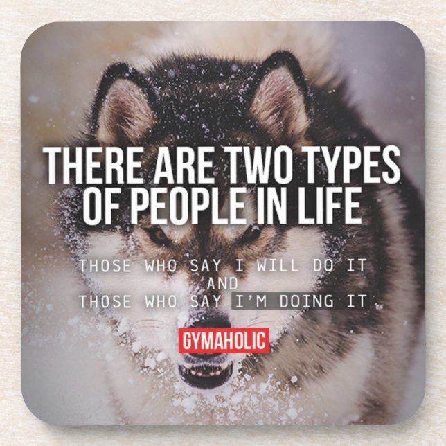 Porta-copo Motivação de Workout (Frente)