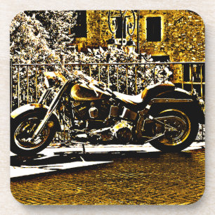 Porta-copo Moto antiga em Valbonne, França