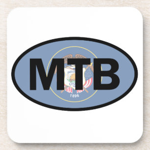 Porta-copo Mountain Biking Utah Flag