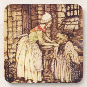Porta-copo Mr Toad se Disfarça por Arthur Rackham