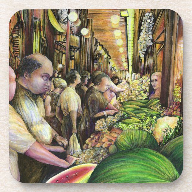 Porta-copo Muitos Homens, Muitos Melões, Budapeste (Frente)