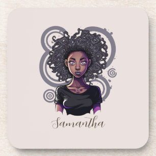 Porta-copo Mulher Afro Mágica