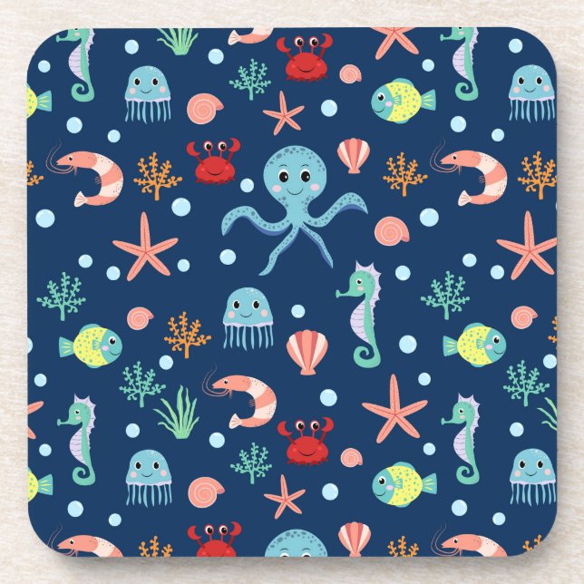 Porta-copo Mundo do Mar (Frente)