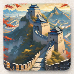 Porta-copo Muro de excelente da arte chinesa