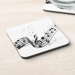 Porta-copo Música