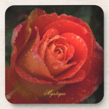 Mystique Dark Botanical Rosa Laranja Vermelha Port