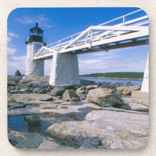 Porta-copo NA, EUA, Maine, Port Clyde. Marshall Point
