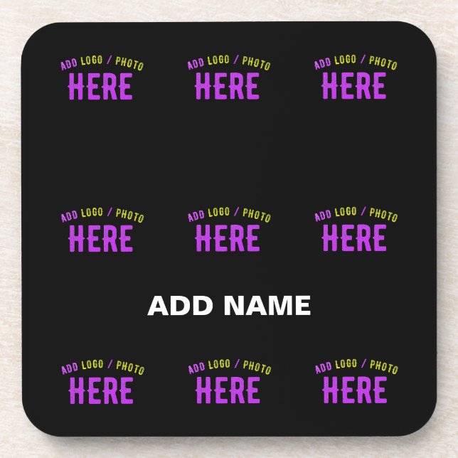 PORTA-COPO NA MODA MODERNO PERSONALIZÁVEL NEGRO VERIFICADO CO (Frente)