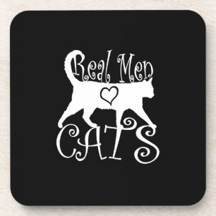 Porta-copo Na moda Real Men Love Cats