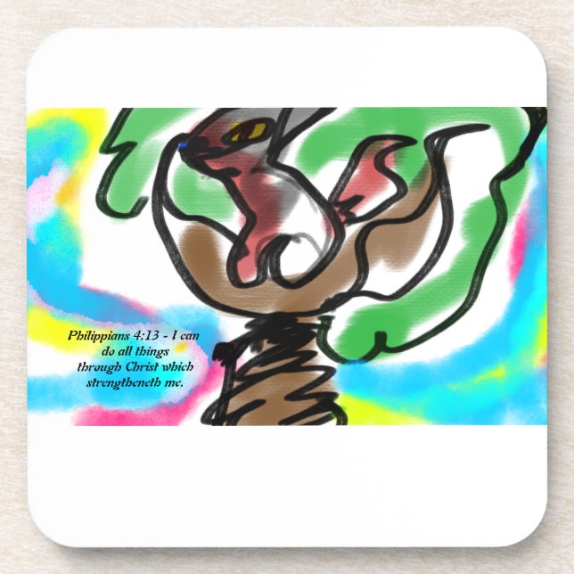 Porta-copo Não desista (Frente)