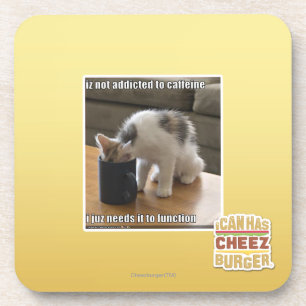 Porta-copo Não é viciado à cafeína