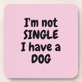 Porta-copo Não estou Solteiro Tampa de Plástico Rígido - Conj