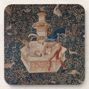 Porta-copo Narciso no Poço, Tapeçaria Medieval