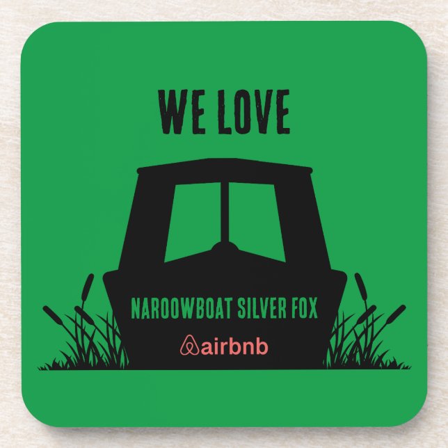 Porta-copo Narrowboat Canalboat para arrendamento (Frente)