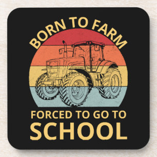 Porta-copo nascido para a agricultura forçado a ir à escola