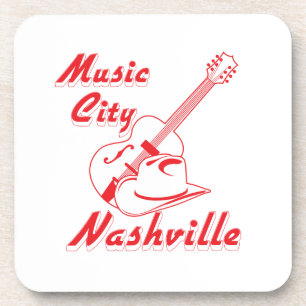 Porta-copo Nashville. Cidade da música