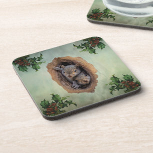 Porta-copo Natal para os esquilos das Cinzas