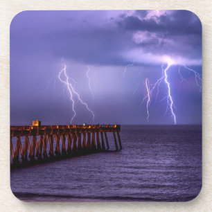 Porta-copo Navarre Florida Lightning Storm