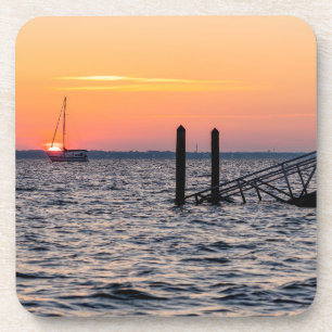 Porta-copo Navarre Florida Papais noeis Rosa Sunrise