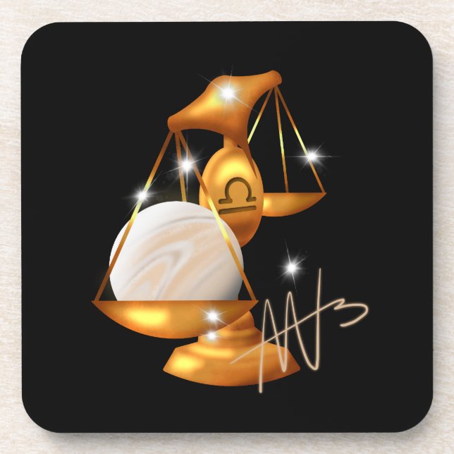 Porta-copo Nebula Libra Vênus Zodiac (Frente)