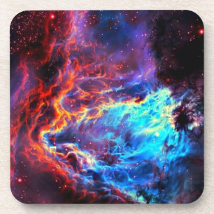 Porta-copo Nebulosa de estrela composta por cores para inspir