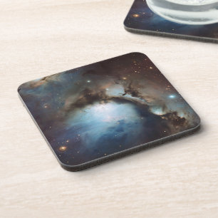 Porta-copo Nebulosa Orion Astronomia azul marrom bege céu est