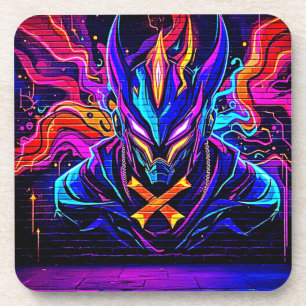 Porta-copo Neon Cyber Guardian Art